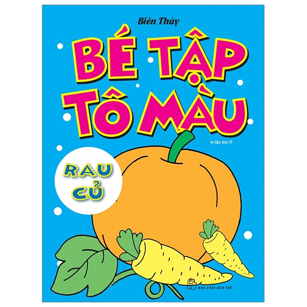 Fahasa - bé tập tô màu - rau củ