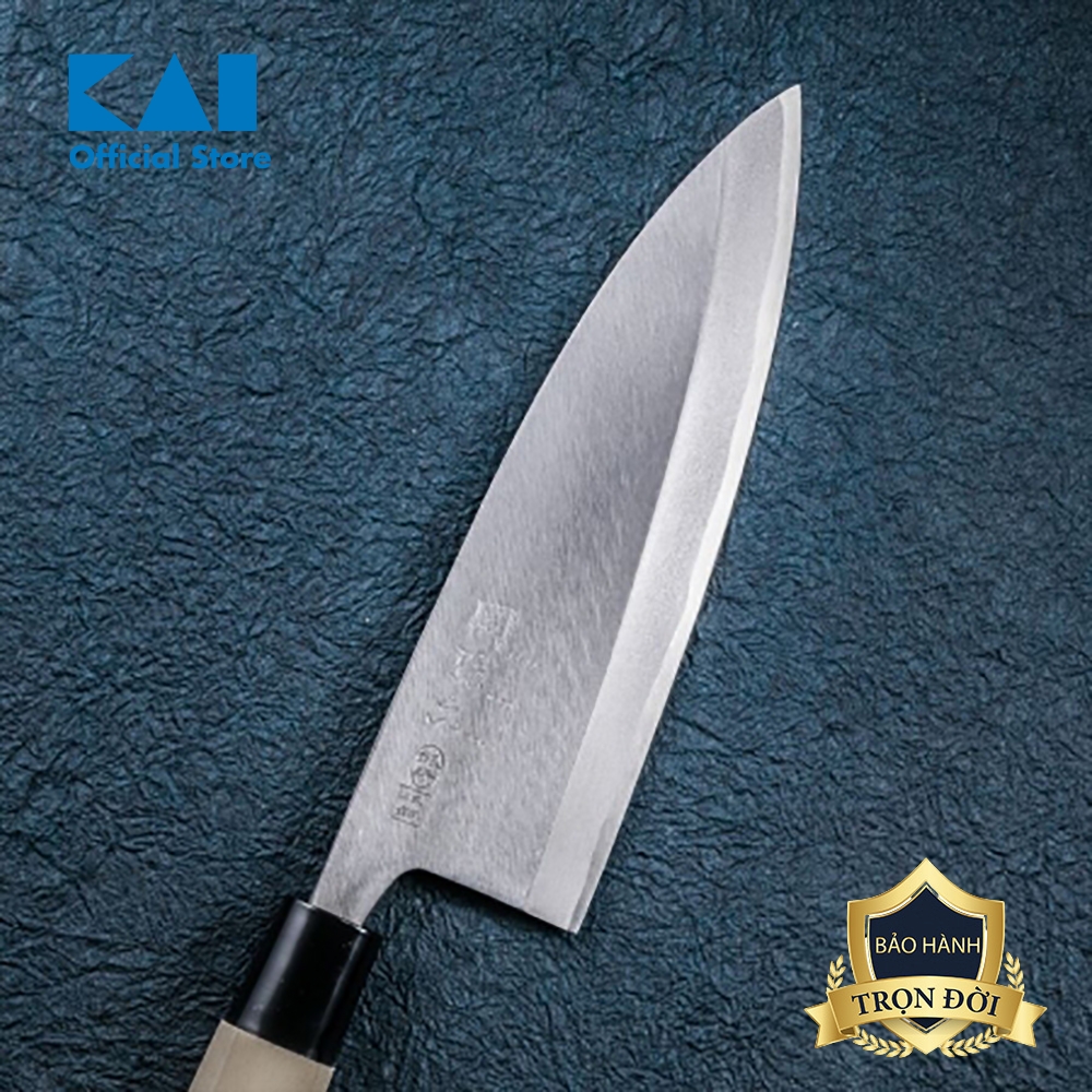 Dao bếp Nhật cao cấp KAI Ginju Deba - Dao thái lọc thịt cá AK5205 (180mm)