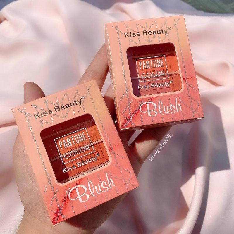 Má hồng Pantone Color Blush 4 ô