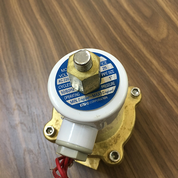 Van điện từ UNID thường mở DN20 ( ren 27mm )