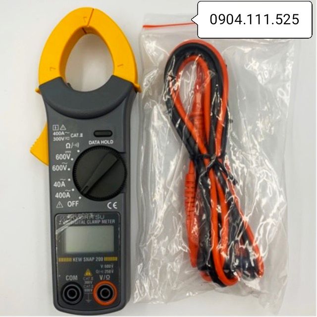 [Hcm]Kyoritsu Kn-200 Ac Current Clamp Meter (400A)