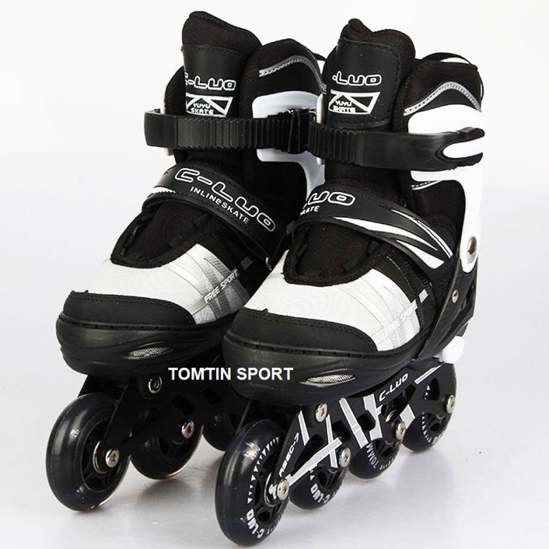 Mua Giày trượt patin có đèn led 8 bánh hãng C-LOU tặng kèm bảo hộ chân tay phù hợp trẻ em và thiếu niên, quà tặng sinh nhật và giáng sinh xmas ý nghĩa [TOMTIN SPORT]