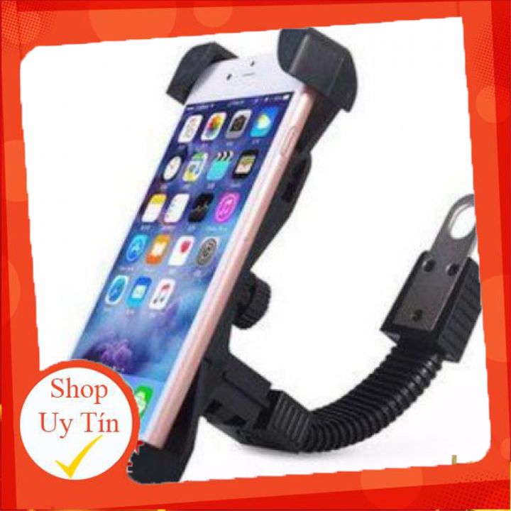 Kẹp gắn máy 4 cạnh/ chấu m001-vàng