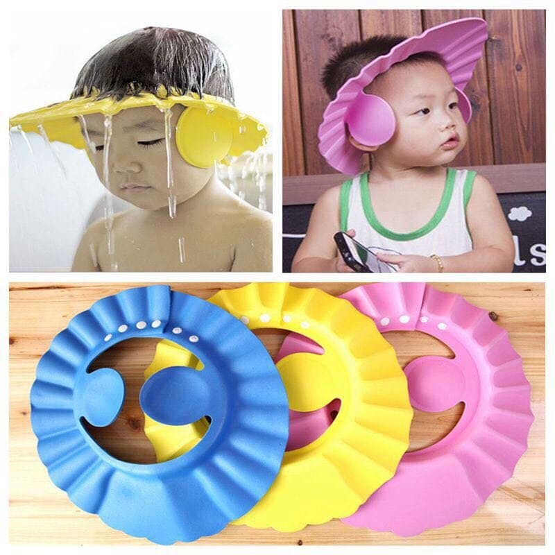 Mũ Tắm Chắn Nước Cho Bé