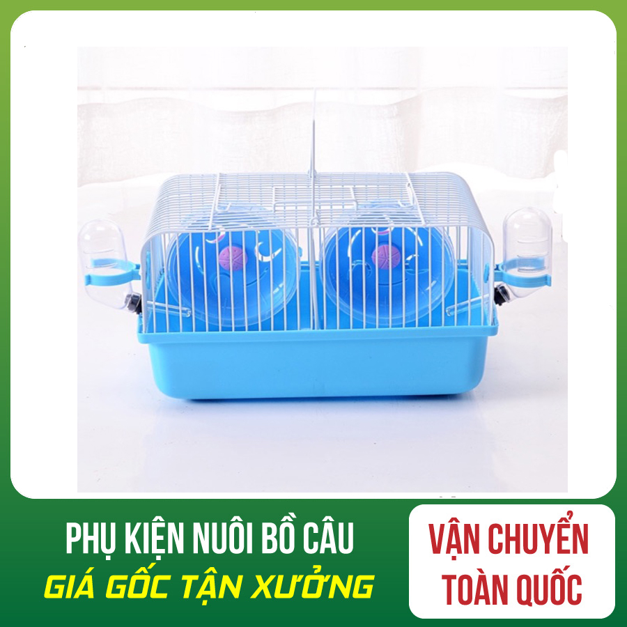 [HOÀN TIỀN 10%]LỒNG NUÔI HAMSTER NGĂN ĐÔI - LỒNG NGĂN ĐÔI - LỒNG NUÔI HAMSTER