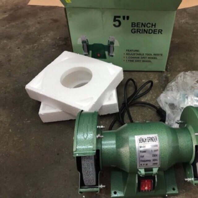 Máy mài 2 đá 1/4 ngựa 5” 200W Bench Grinder