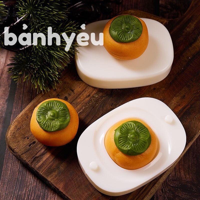 Khuôn Nhấn Bánh Dứa Lò Xo 2 Mặt