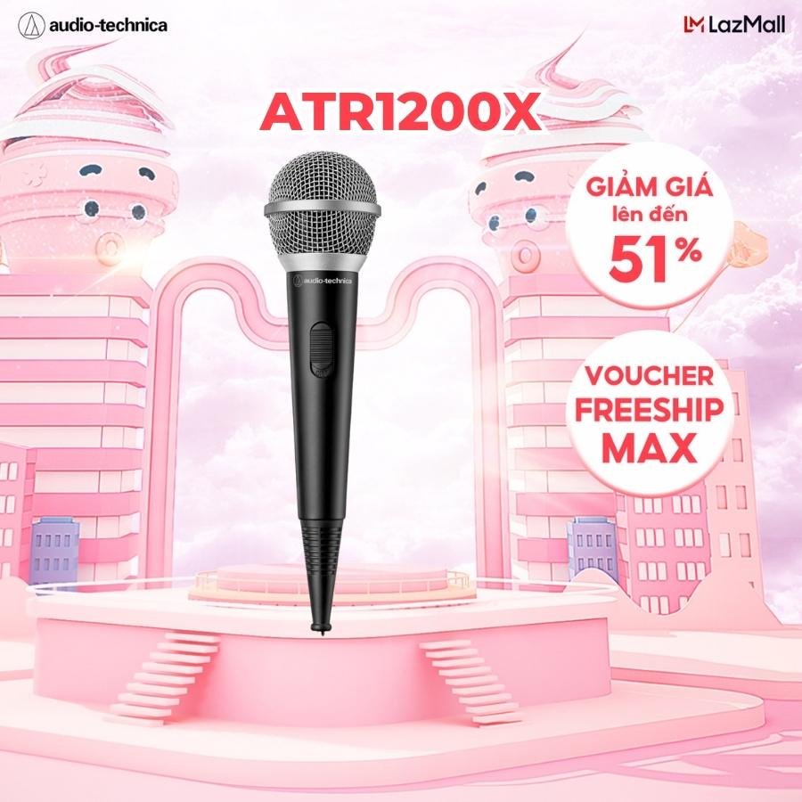 Microphone Audio-technica ATR1200X - Hàng Chính Hãng