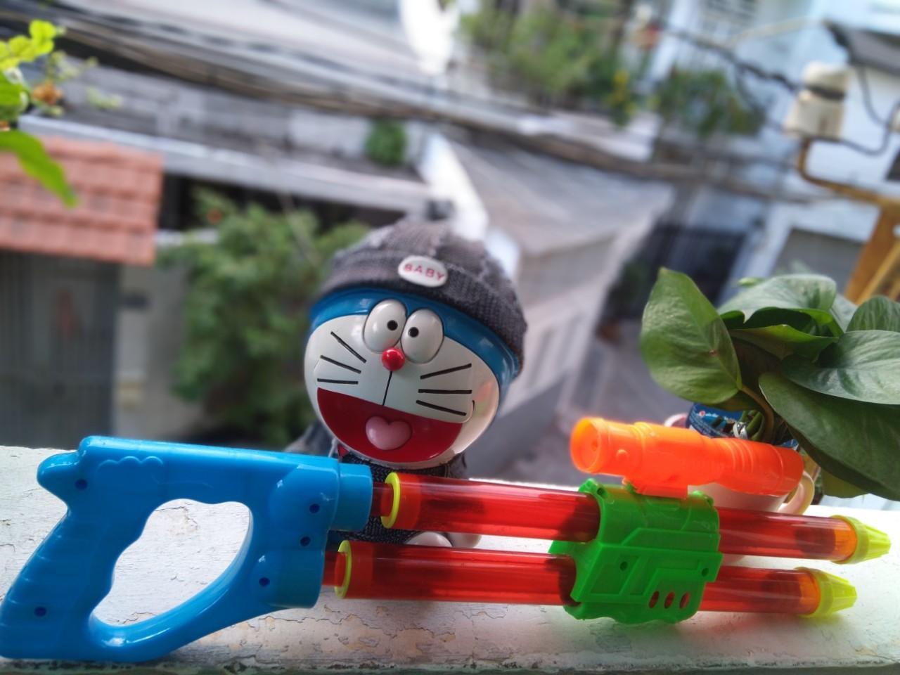 Đồ chơi ống thụt nước 2 nòng