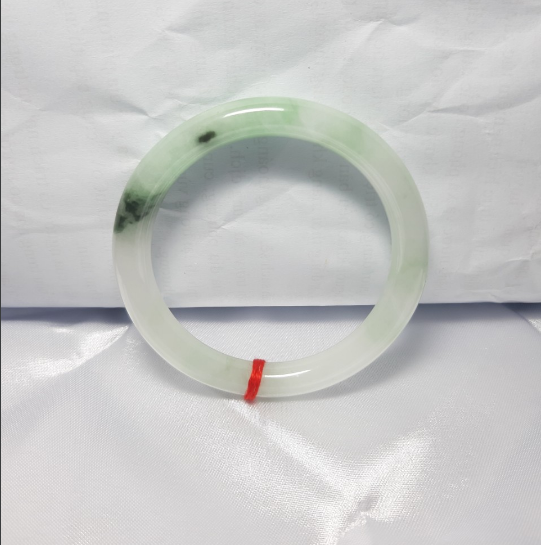 [HCM]Vòng Tay Đá Cẩm Thạch Bản Trắng Vân Xanh Đen Tuyệt Đẹp Đủ LiHàng Chụp Thực Tế Như Hình 100%.