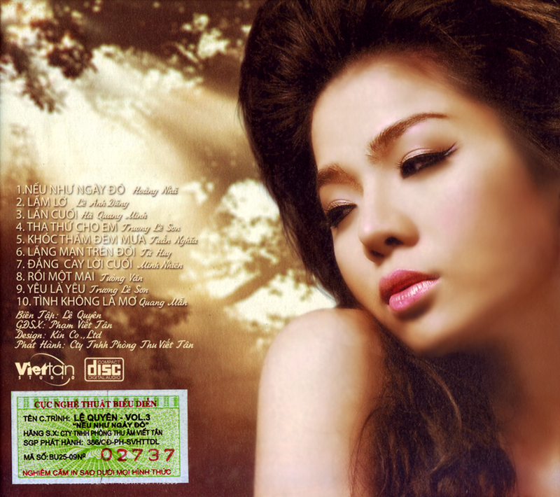bộ 5 đĩa cd lệ quyên 2
