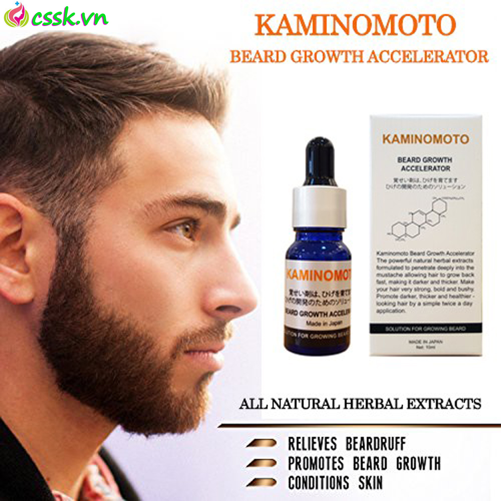 Kích thích mọc râu Kaminomoto Nhật Bản
