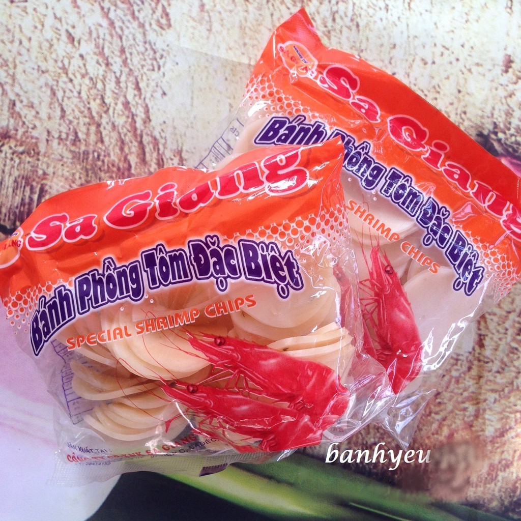 Bánh phồng tôm Sa Giang
