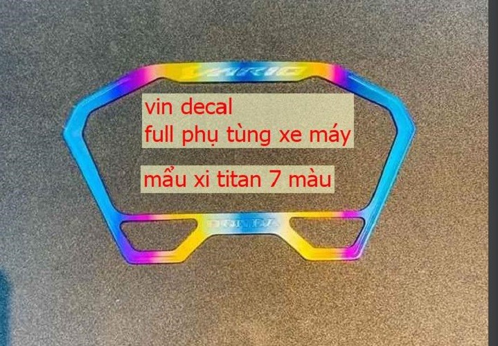 Ốp đồng hồ Vario titan - Vindecal BD