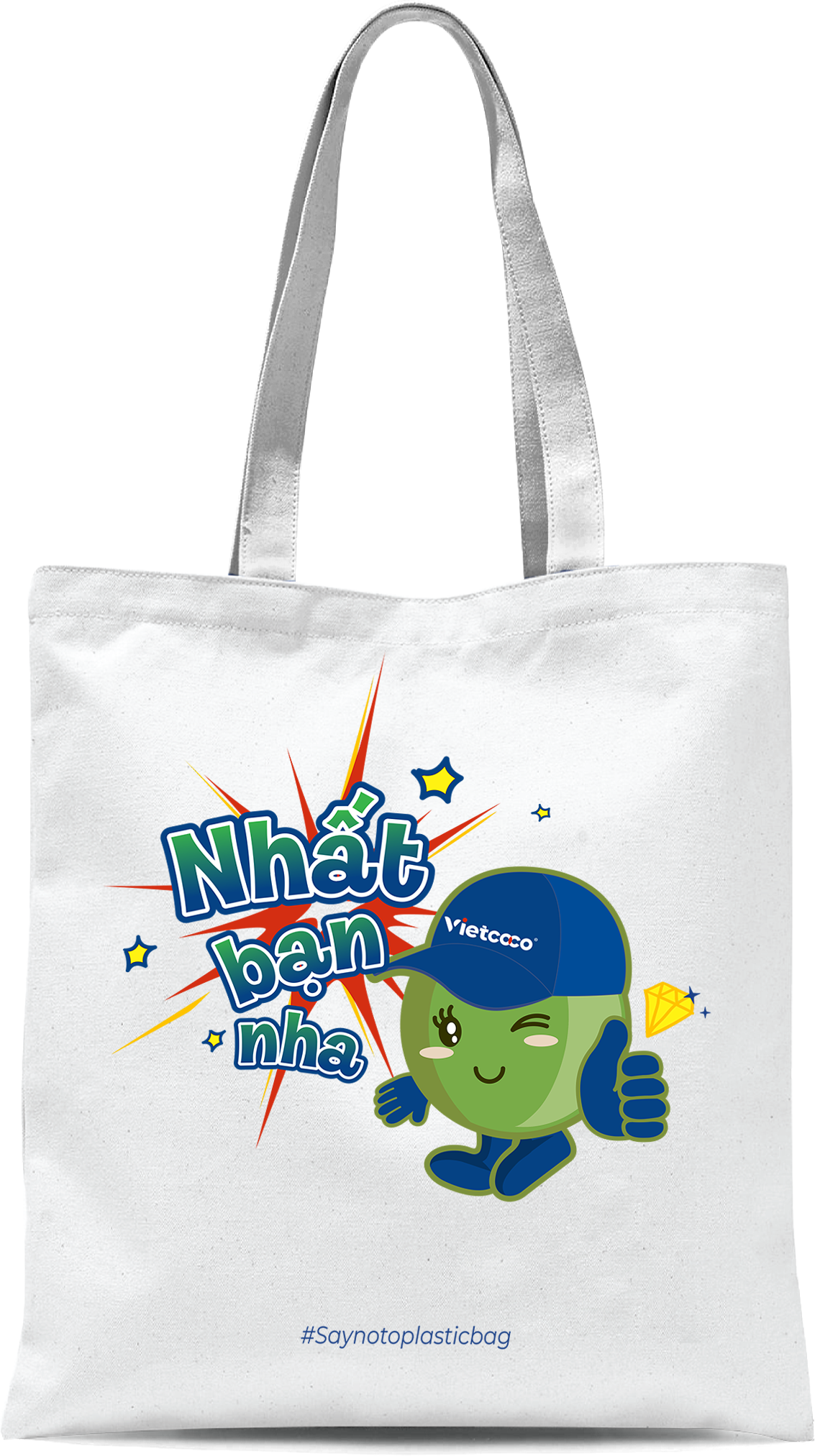 Túi vải , túi tote Vietcoco in hình dễ thương