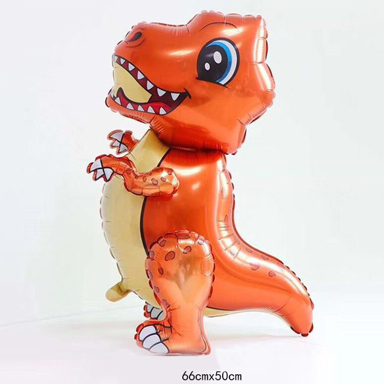 Bóng Kiếng 4D Trang Trí Tiệc Sinh Nhật Hình Khủng Long Dinosaur