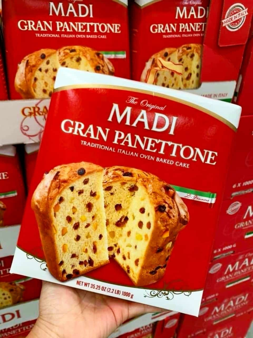 BÁNH MADI GRAN PANETTONE 1kg