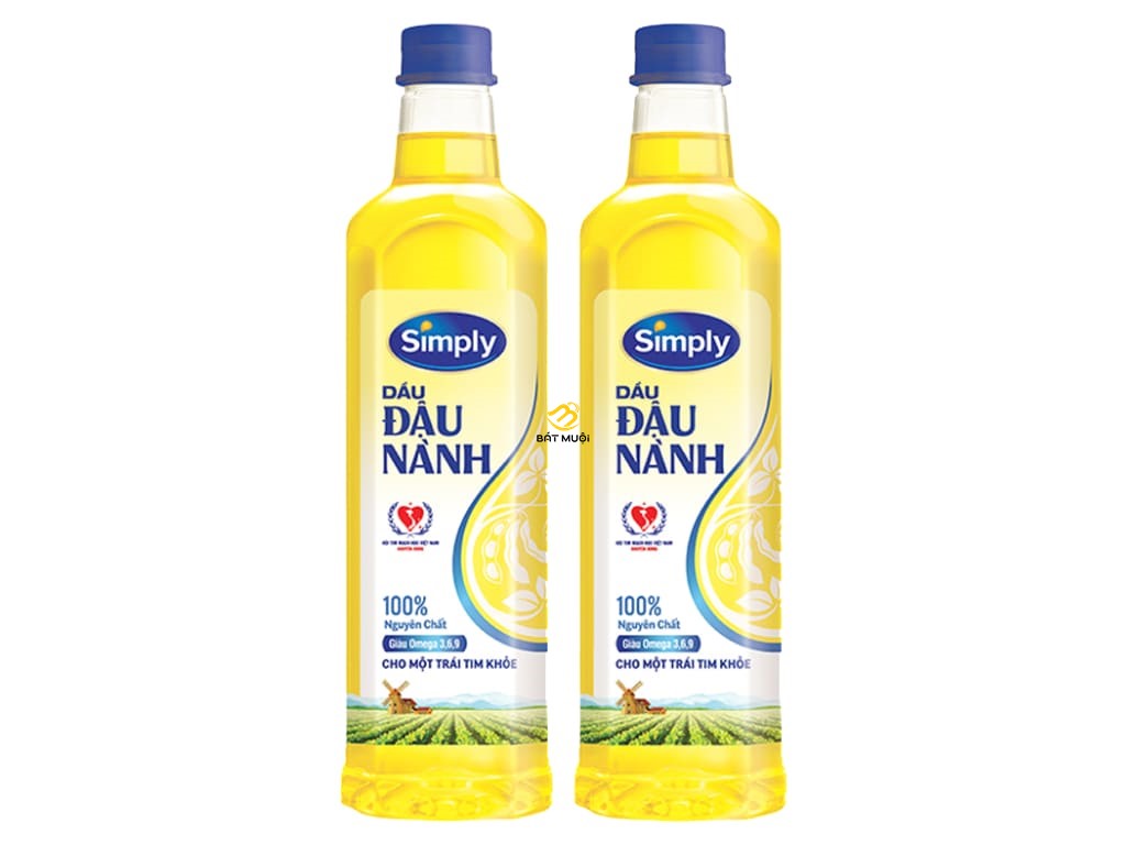 Dầu thực vật Simply chai 1 lít - BAT MUOI