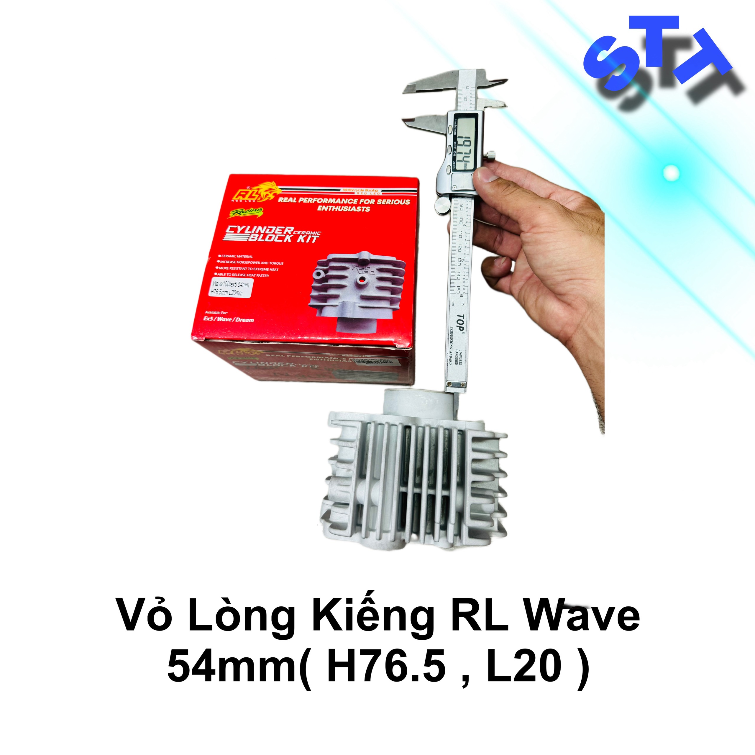Vỏ Lòng Kiếng Redleo Wave / Dream 54mm ( H76.5 , L20 )
