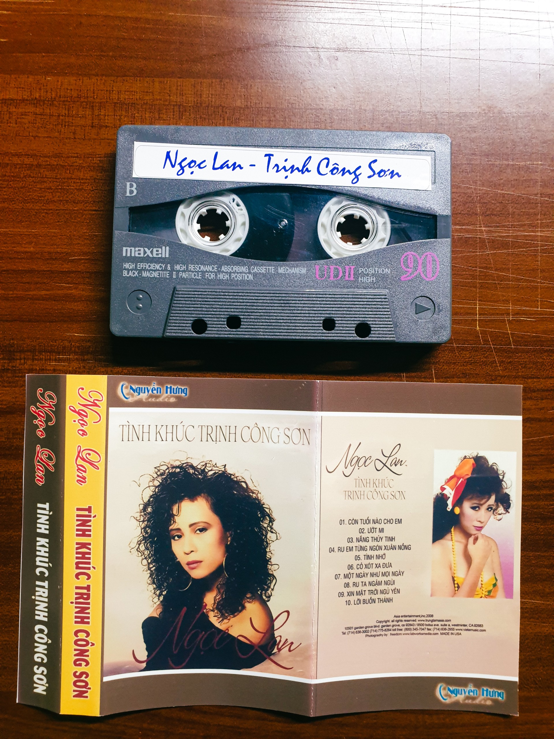 BĂNG CASSETTE combo NGỌC LAN - DUY KHÁNH