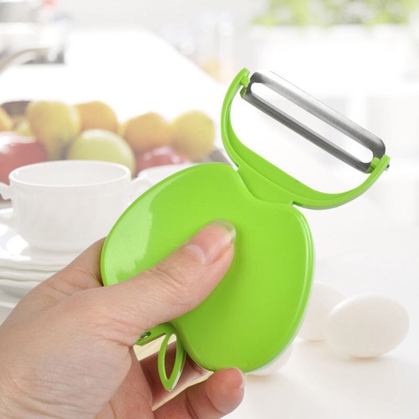 DỤNG CỤ NẠO GỌT HOA QUẢ HÌNH QUẢ TÁO ( GIAO MÀU NGẪU NHIÊN)