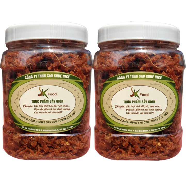 [HCM]Khô bò sợi Hàng đặc biệt (khô heo giả bò) 300g