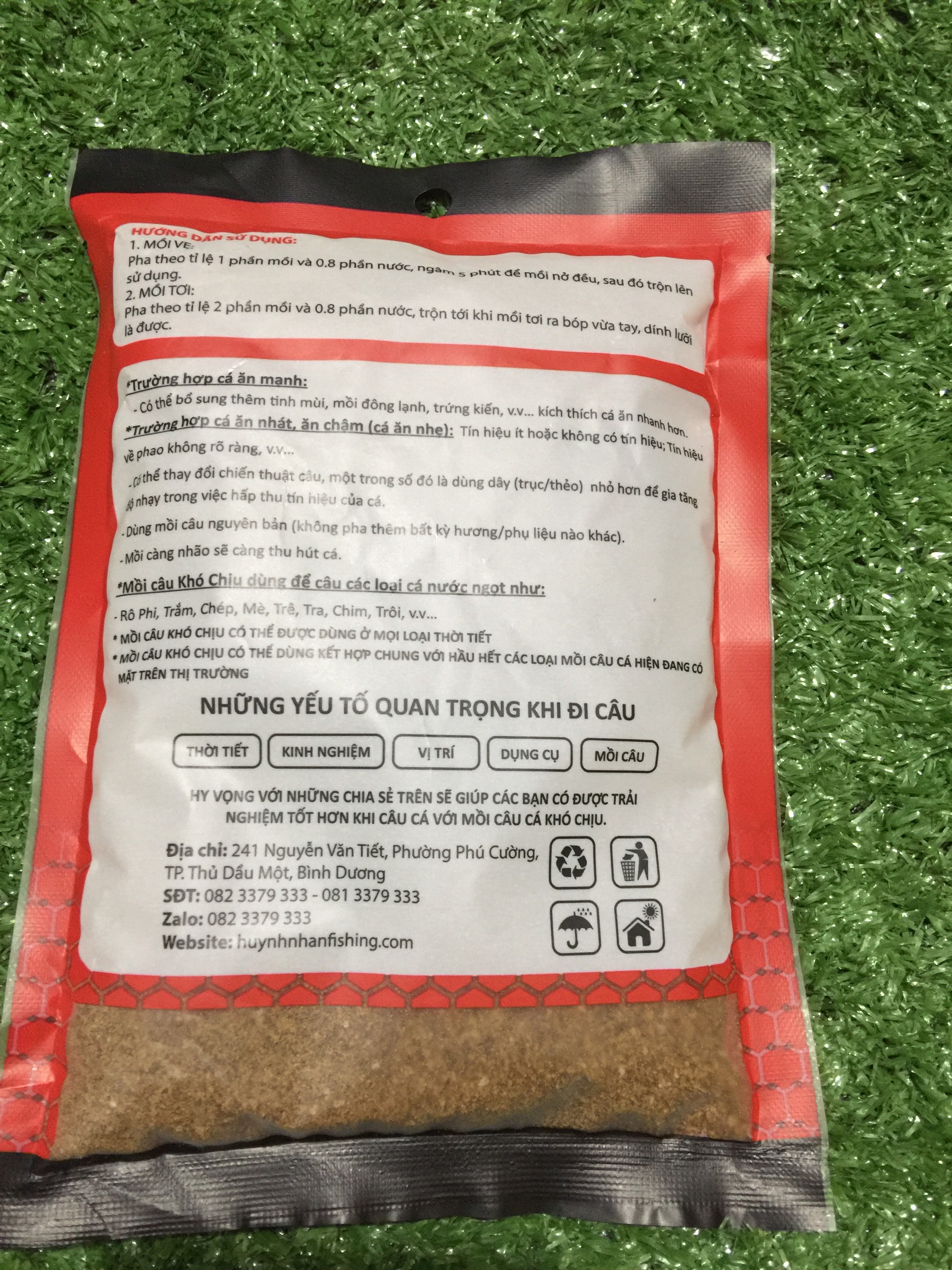 Mồi câu cá Khó Chịu chuyên Chép 250g
