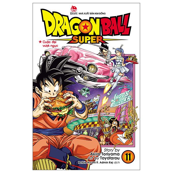 Fahasa - dragon ball super - tập 11: cuộc đại vượt ngục