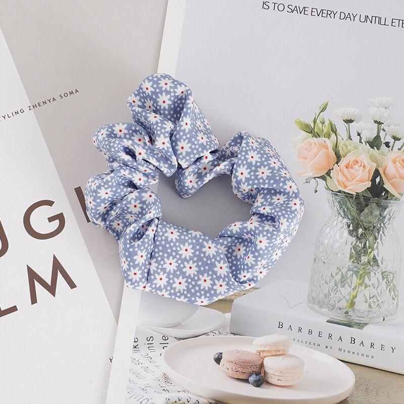 [DEAL HOT] Dây Thun Cột Tóc Scrunchies style Hàn Quốc new trend