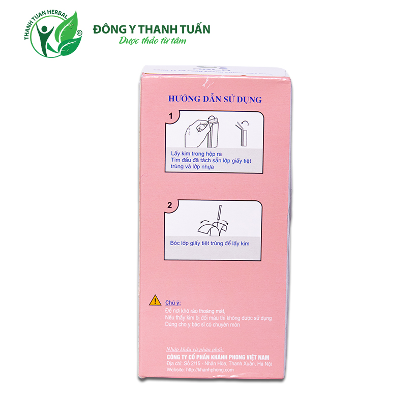 [Đầy đủ các số 3, 4, 5 ] Kim châm cứu vô trùng Khánh Phong - Sẵn hàng
