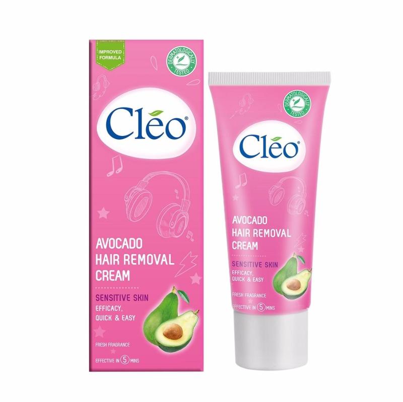 Kem bơ tẩy lông cho da nhạy cảm Cleo 25g cao cấp