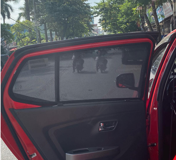 WIGO, Bộ 4 rèm che nắng nam châm xe toyota Wigo 2018, 2019, 2020, 2021