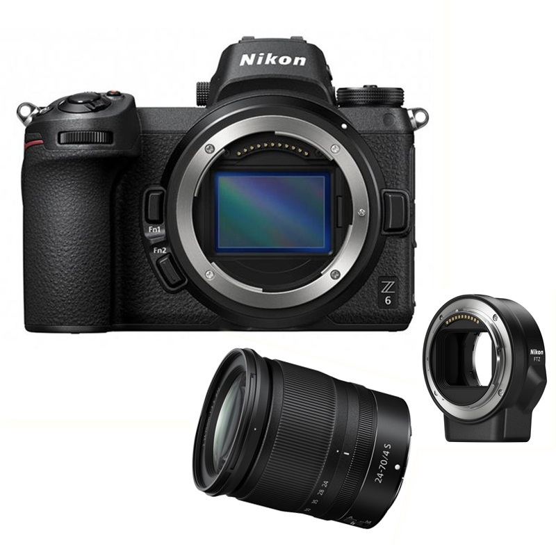 [FreeshipMAX] Nikon Z6 + FTZ + 24-70mm F4 S VIC