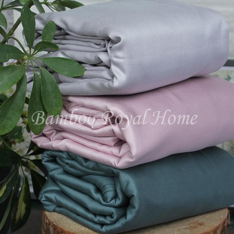 Xuất Khẩu Âu-mỹ Dày Sợi Tre Tencel Pha Trộn Mềm Chiếu Mùa Hè Mát Mẻ 1.5m1.8 M Hai Người Bộ Chăn Ga Đơn Vi Thanh