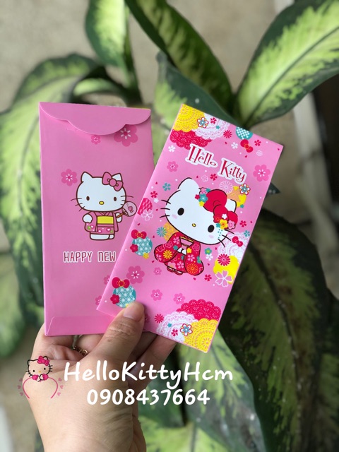 [HCM]Xấp 5 Bao Lì Xì Hellokitty