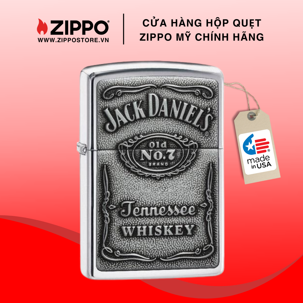 Jack Daniel's Zippo Lighter ® 250Jd.427