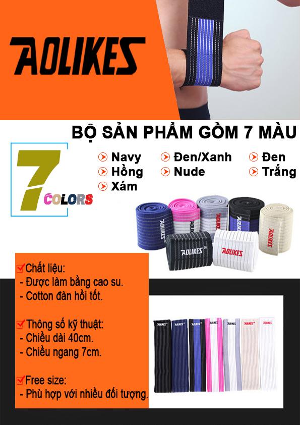 BĂNG CUỐN BẢO VỆ CỔ TAY AOLIKES AL1526