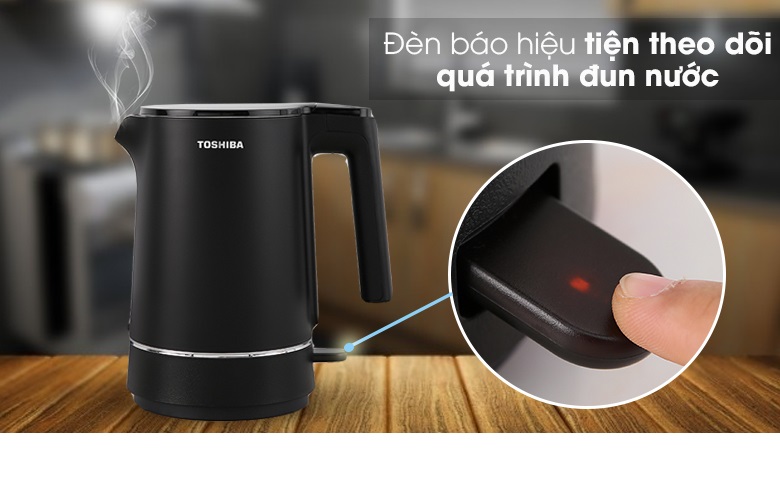 Bình đun siêu tốc Toshiba KT-15DS1NV 1.5 lít