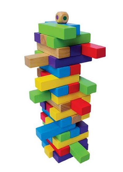 Trò Chơi Rút Thanh Woody Color Tower