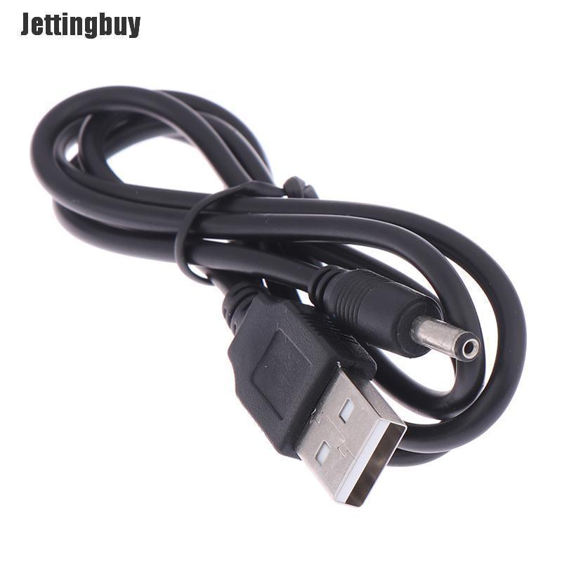 Jettingbuy USB to DC 3.5mm Power Cable USB A Male to Jack Connector 2A Power Cable