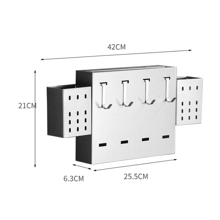 Kệ để dao, đũa dán tường inox 304 không zỉ