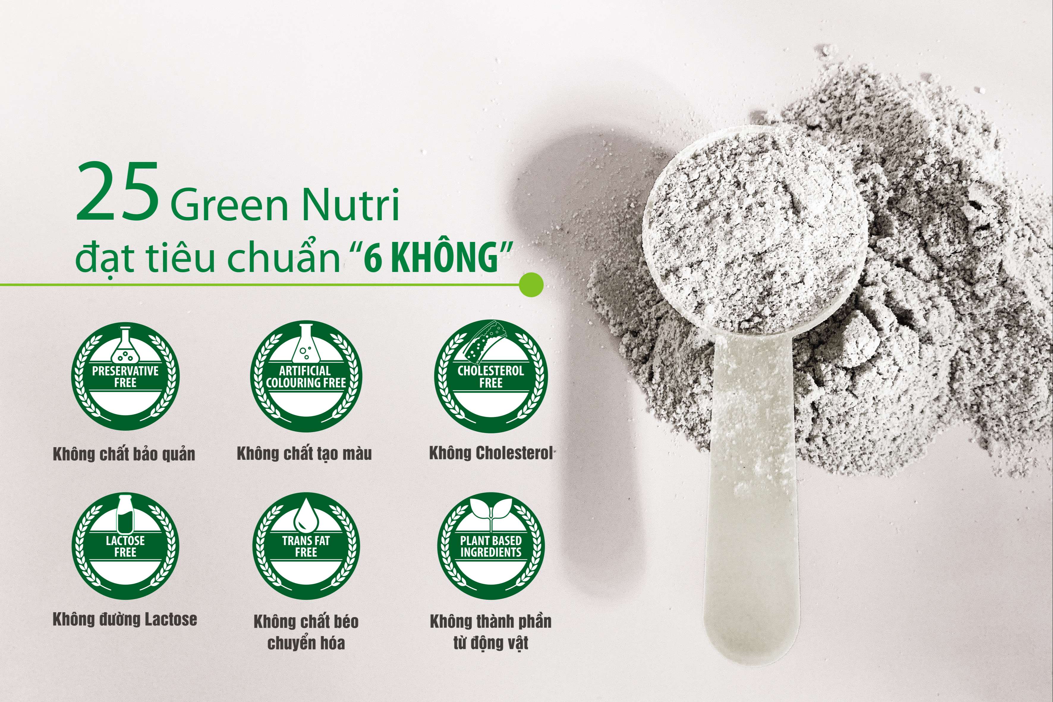 Sữa Hạt Nhập Khẩu 25 Green Nutri - Dạng Lon(750gr)
