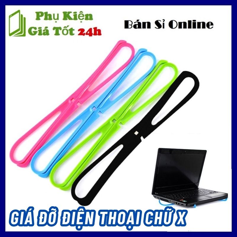 Giá đỡ LAPTOP, MÁY TÍNH BẢNG bằng Nhựa có thể điều chỉnh được độ cao, đế tản nhiệt kê laptop - Kệ Để Laptop Chữ X Bằng Nhựa Gấp Gọn Tiện Lợi