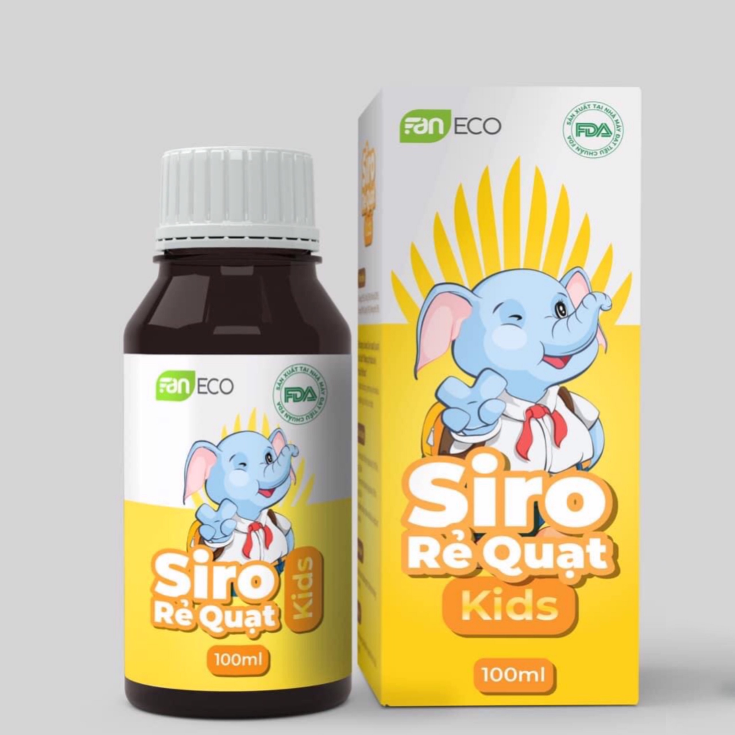 Siro Rẻ quạt Kids