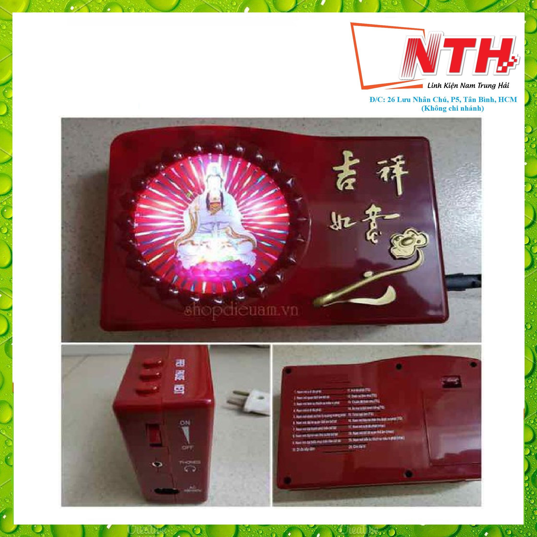 Loa nghe giảng pháp, loa tụng kinh niệm phật 20 bài