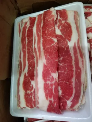 [CHỈ GIAO HCM] Ba chỉ bò Mỹ BBQ 500gram-US Beef Short Plate