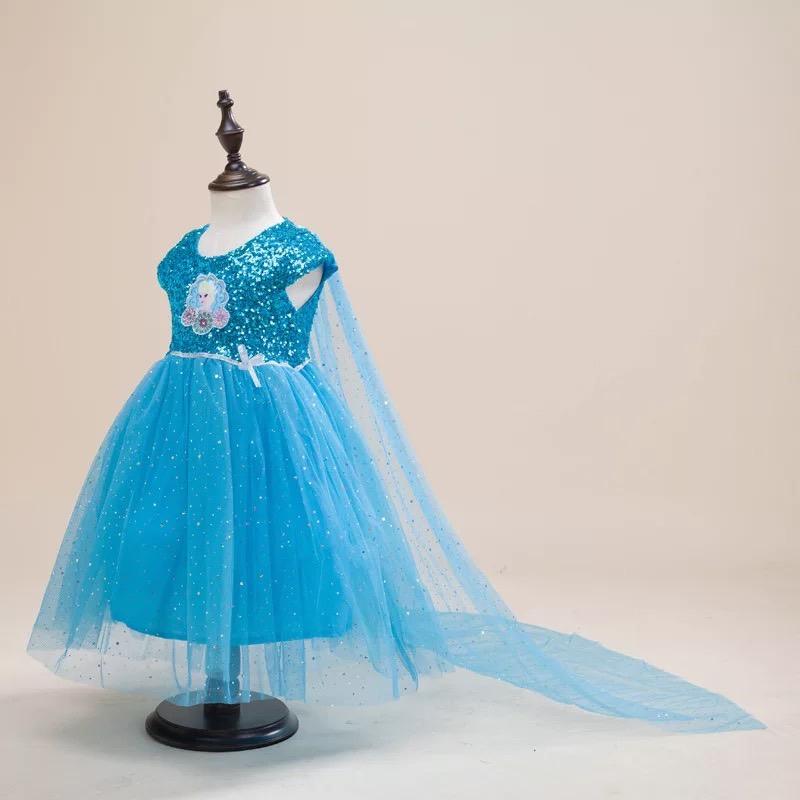 VÁY CÔNG CHÚA ELSA TÀ DÀI