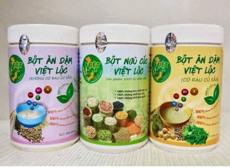 Bột ăn dặm Việt Lộc - trẻ từ 4 tháng