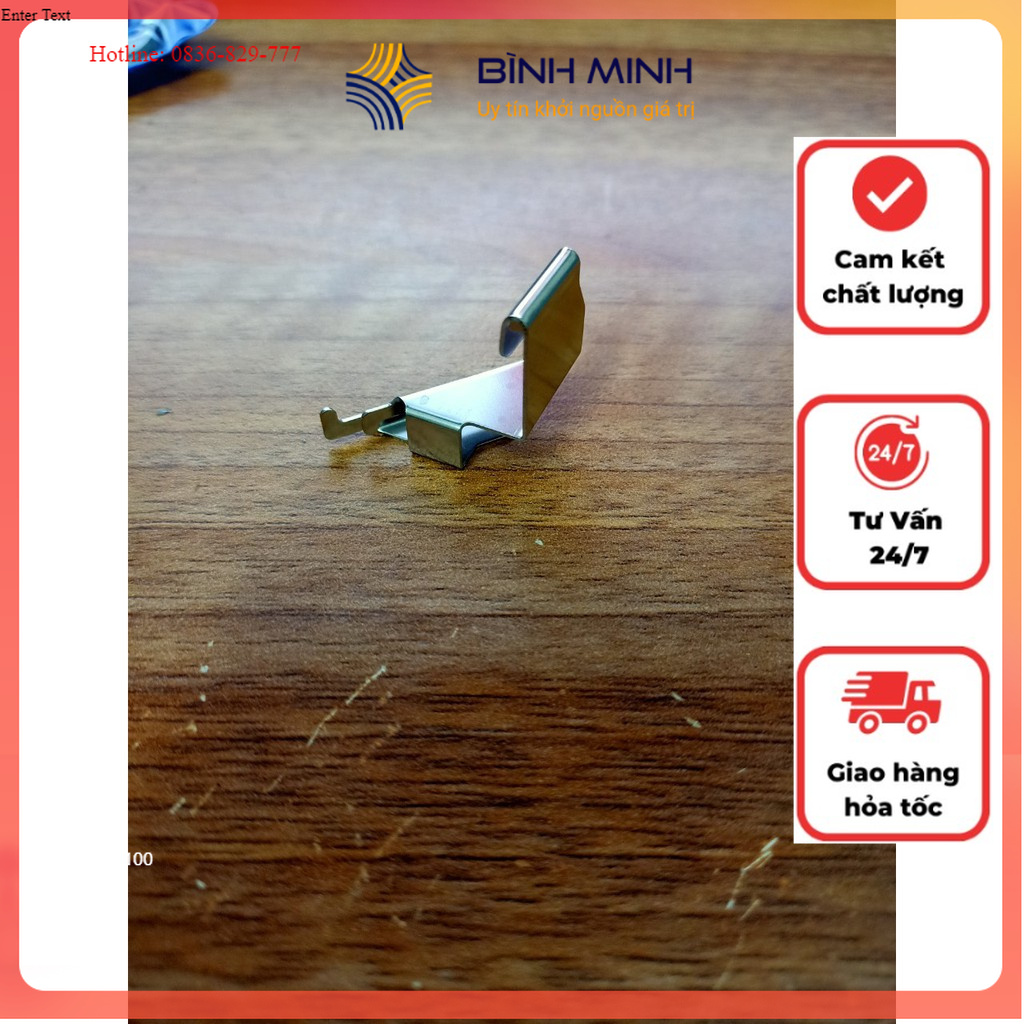 Cữ chống quăn mép máy vắt sổ sirubar