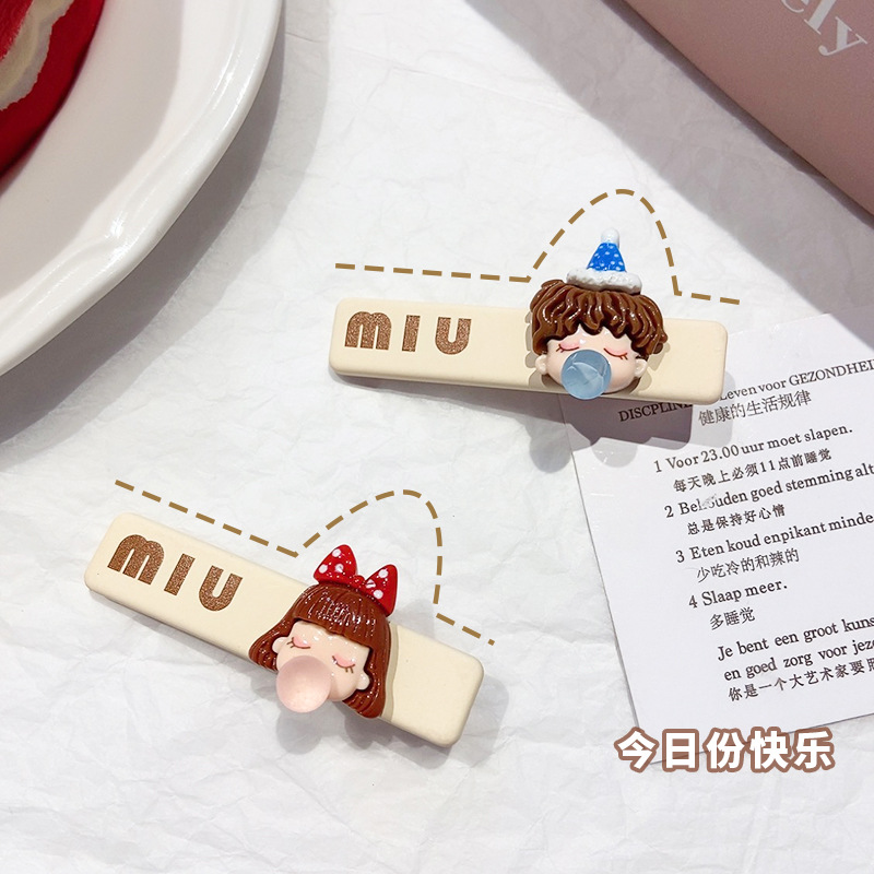 Kẹp tóc MIU cute - UniLabel